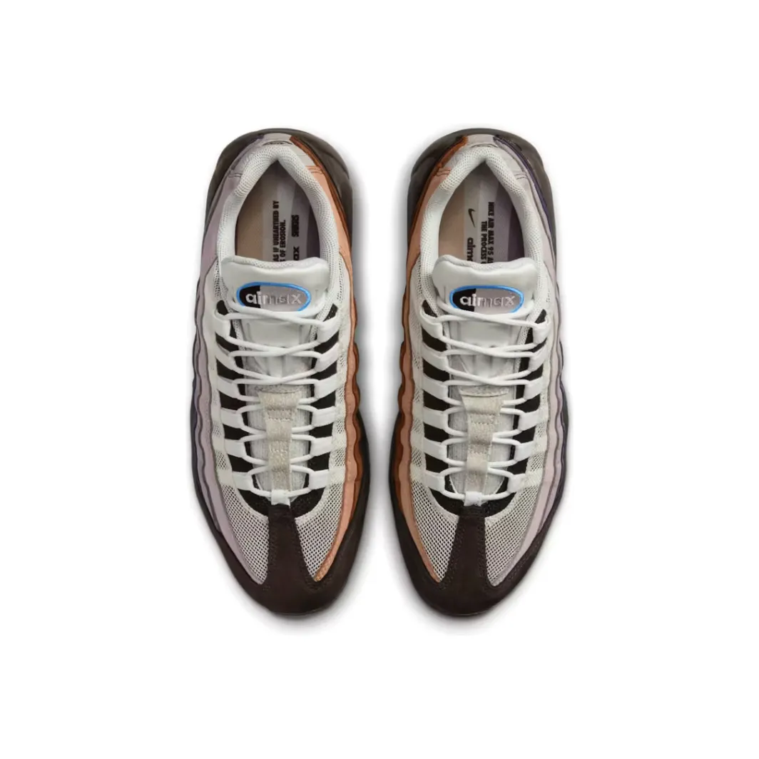 Nike Air Max 95 Unearthed running in a stadium