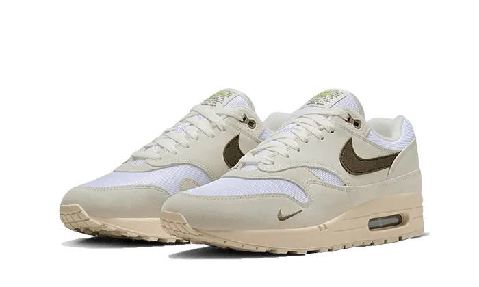Air Max 1 Sail Ironstone cricket shoes Breathable Upper