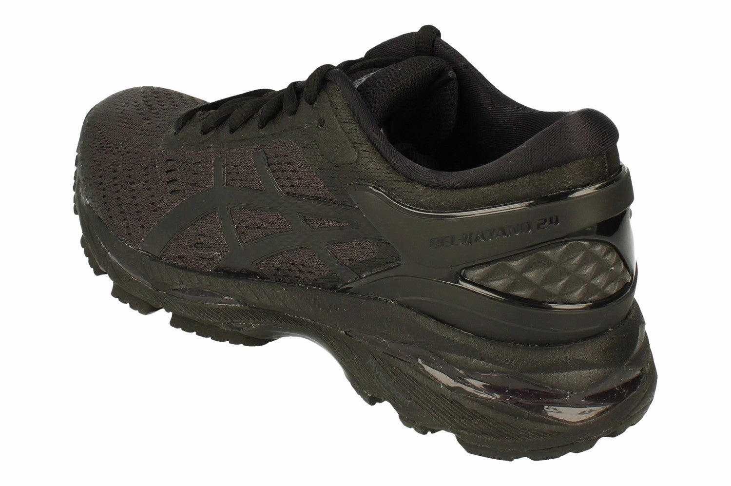 running in a beam bridge area shoes Asics Gel-Kayano 24 Womens T799N 9090