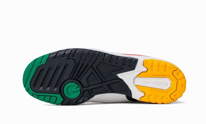 Compression Balanced Midsole Timeless arch 550 White Multicolor