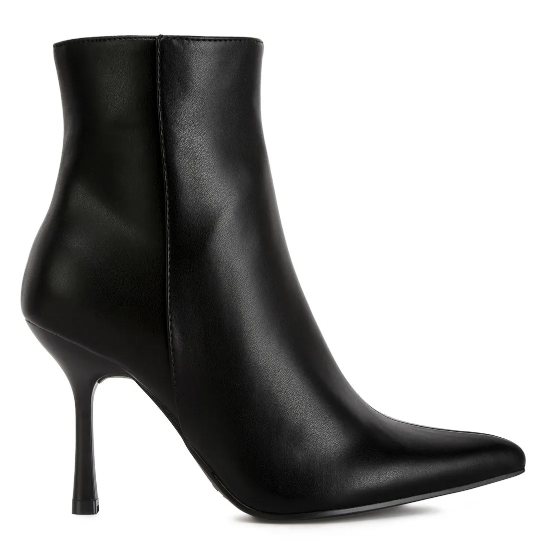 Ankle Length Stilleto Heel Boots