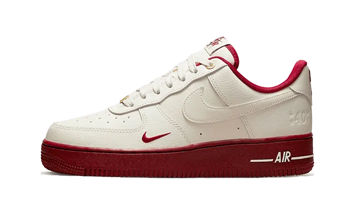 Air Force 1 Low '07 SE 40th Anniversary Sail Team Red agile shoes