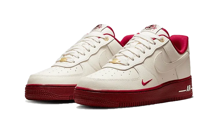 Unrivaled performance Custom - made Air Force 1 Low '07 SE 40th Anniversary Sail Team Red