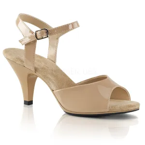 Ankle Strap Nude Heels