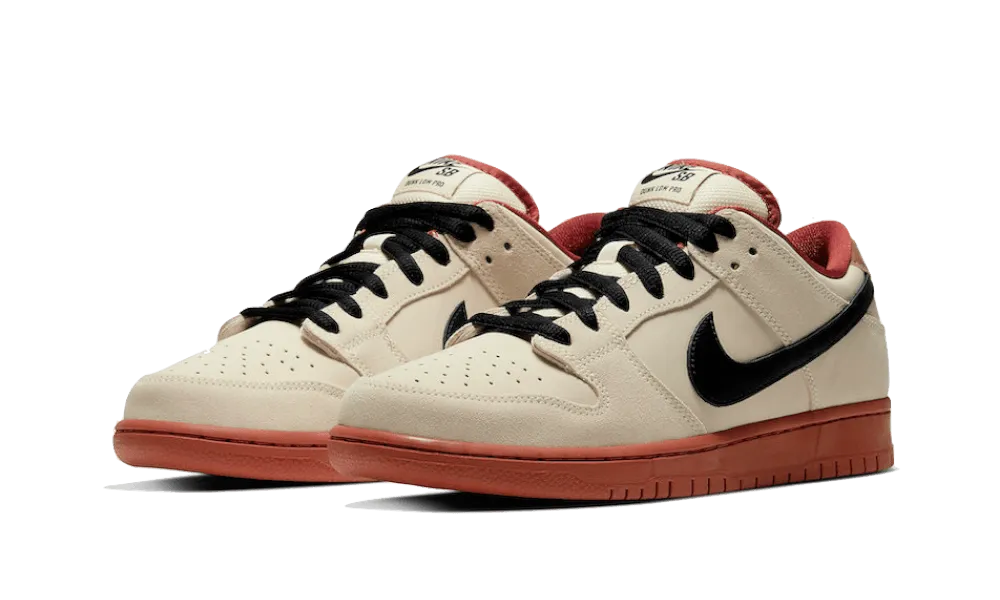 color - black SB Dunk Low Muslin