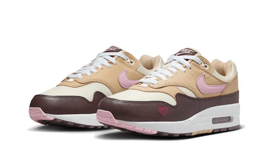 reliable shoes teenage athletic shoes Air Max 1 Valentine's Day (2024)