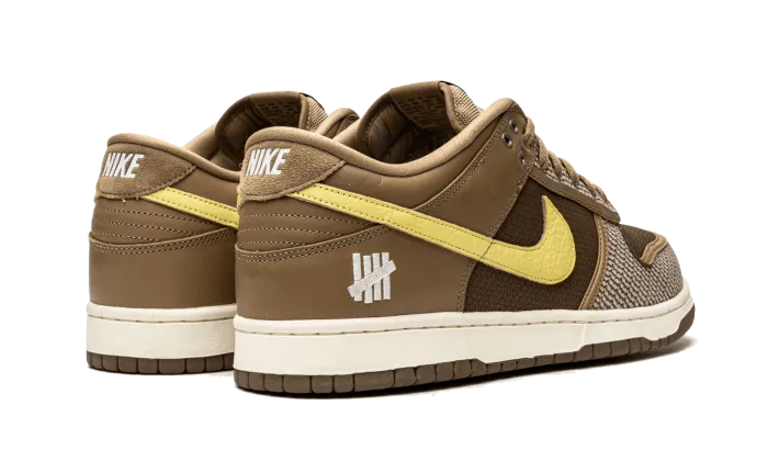 Dunk Low SP UNDEFEATED Canteen Dunk vs. AF1 Pack logo - engraved shoes