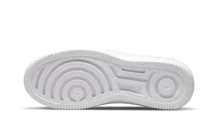 Air Force 1 Low Platform Triple White Racing