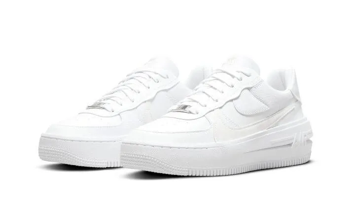 Air Force 1 Low Platform Triple White Shock   Absorbing Midsole running in cold weather shoes