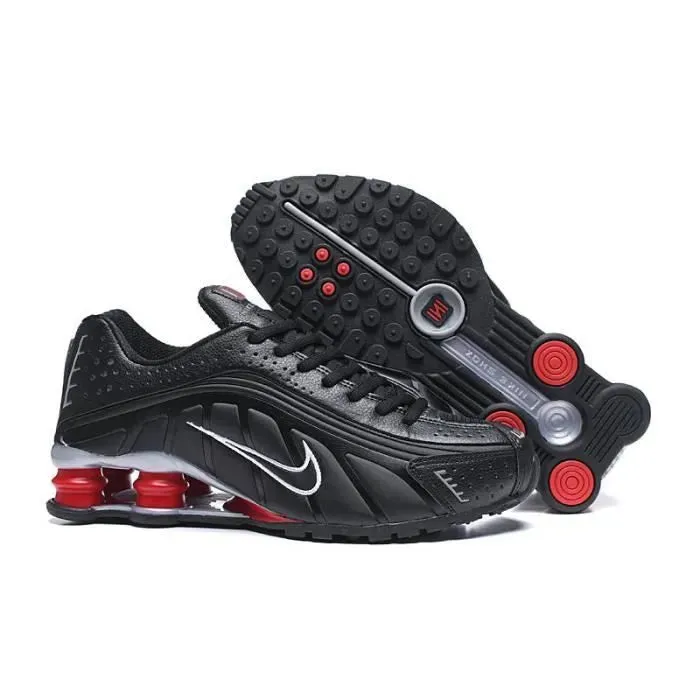 Cross City Transit Fit Nike Shox R4 Noir Rouge