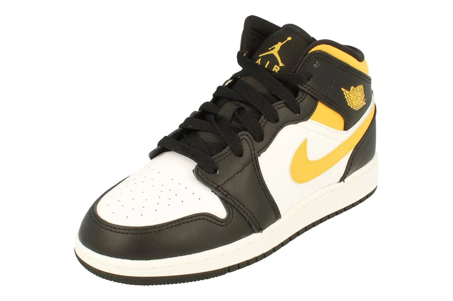 Nike Air Jordan 1 Mid GS Trainers 554725 554725 running shoes for fitness - oriented men