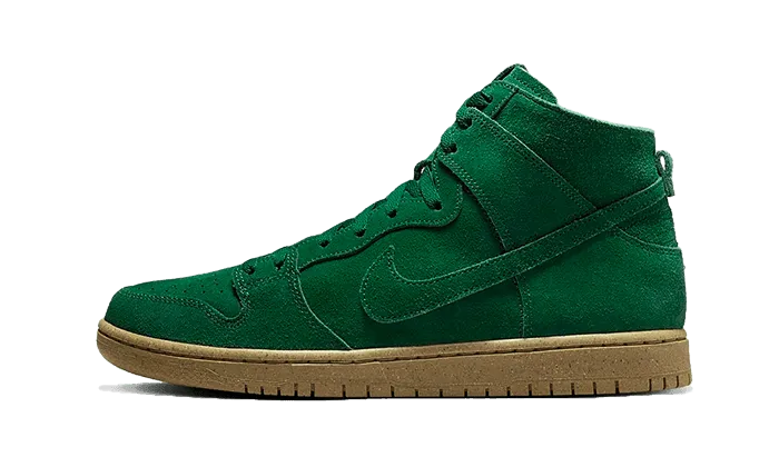 SB Dunk High Decon Gorge Green synthetic - lining shoes running in humid weather shoes