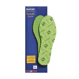 Anti-Odour Anti-Bacteria Insoles Saphir Beauté du Cuir