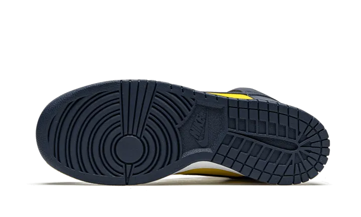 Stylish Design Memory Foam Nike Dunk High Maize & Blue (Michigan)