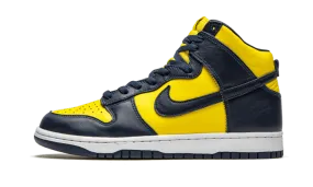 Moisture Wicking Insole Thermal regulation Nike Dunk High Maize & Blue (Michigan)