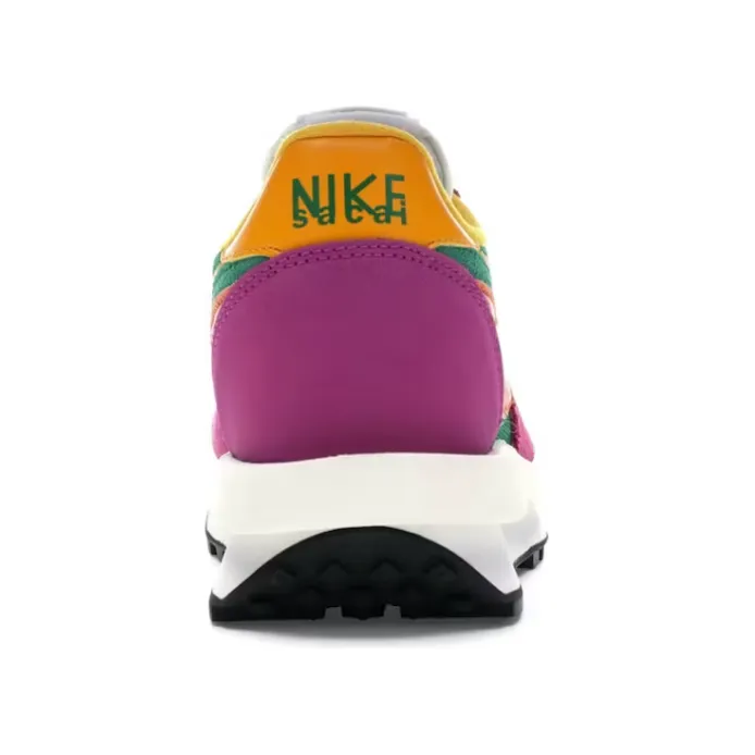 Nike LD Waffle sacai Pine Green Well-liked product lug - sole shoes