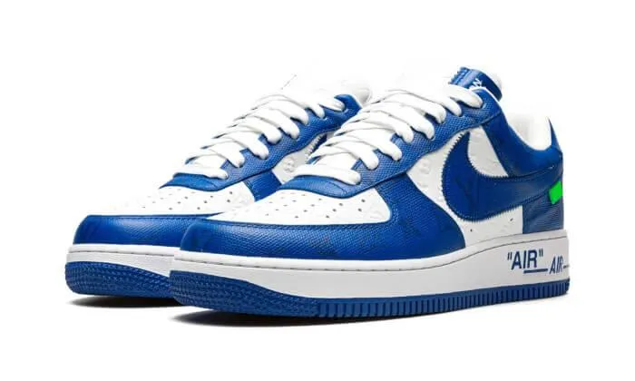 Interoperable Air Force 1 Low Louis Vuitton White Royal
