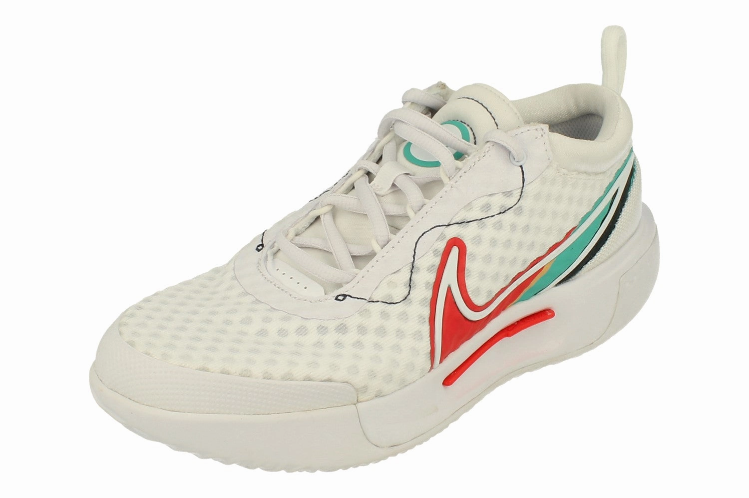 Nike Womens Zoom Court Pro HC Tennis Shoes Dh0990 Sneakers Trainers 136 Impact Control running with a watch