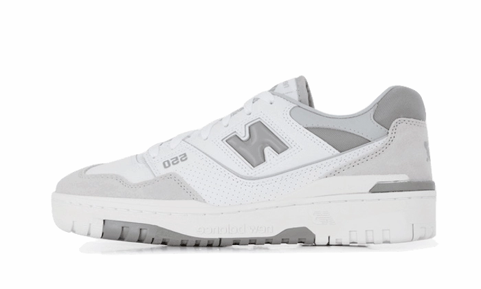 550 Premium White Grey Shock Absorbing Technology Feel Fresh