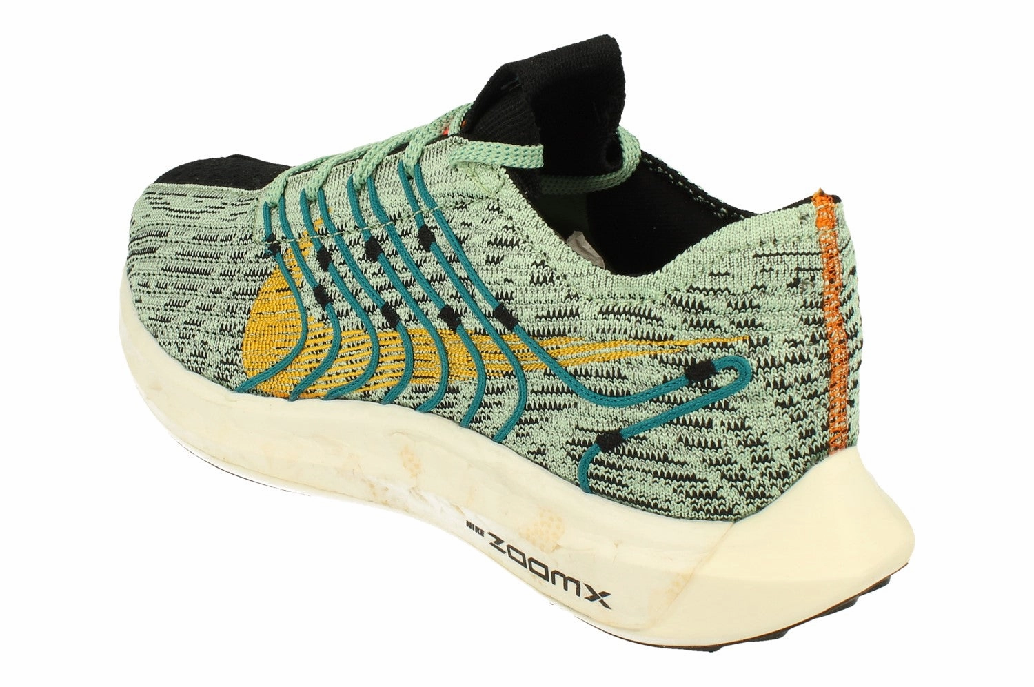 Breathable Upper Design Canvas Fabric Nike Pegasus Turbo Next Nature Mens | Enamel Green