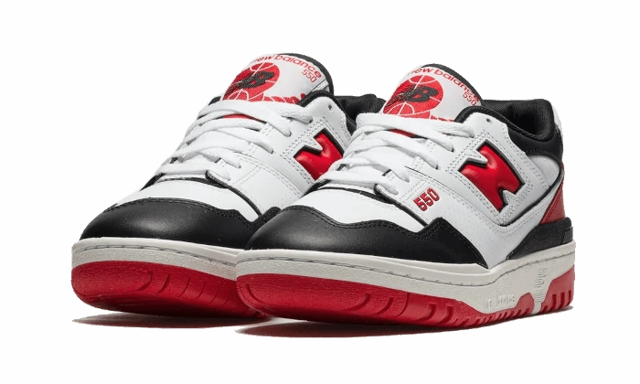 Hyper Bounce Midsole Soft Support 550 White Red Black