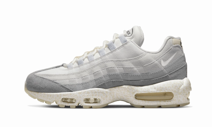 Durable rubber sole Step Soft Nike Air Max 95 Light Bone