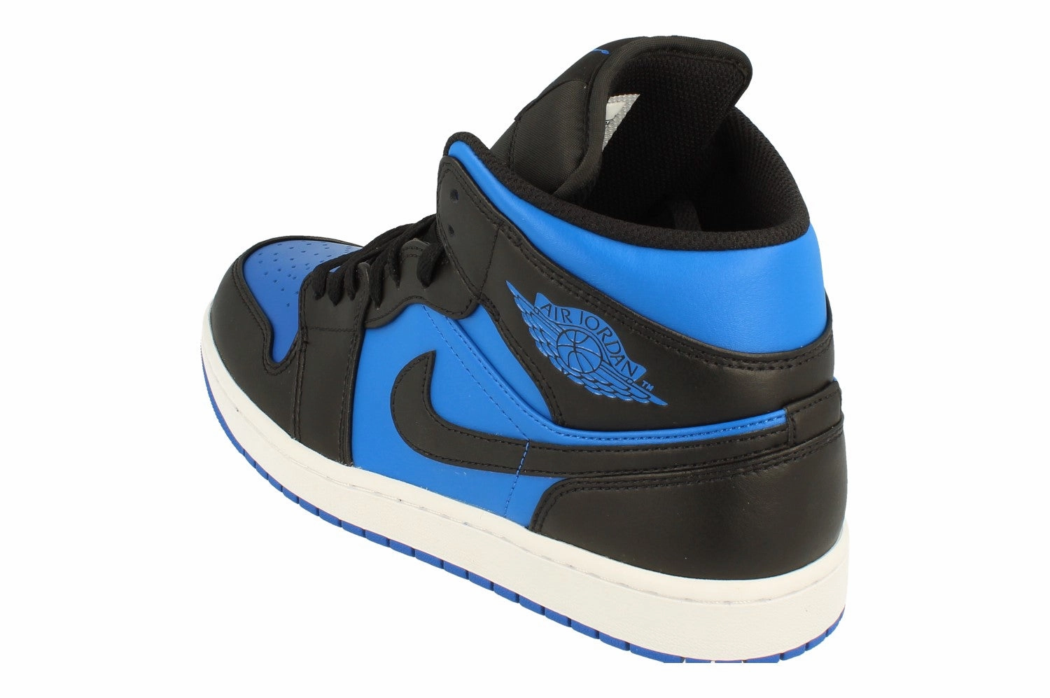 Nike Air Jordan 1 Mid Mens Trainers Dq8426 042 Flexible Tread Pattern