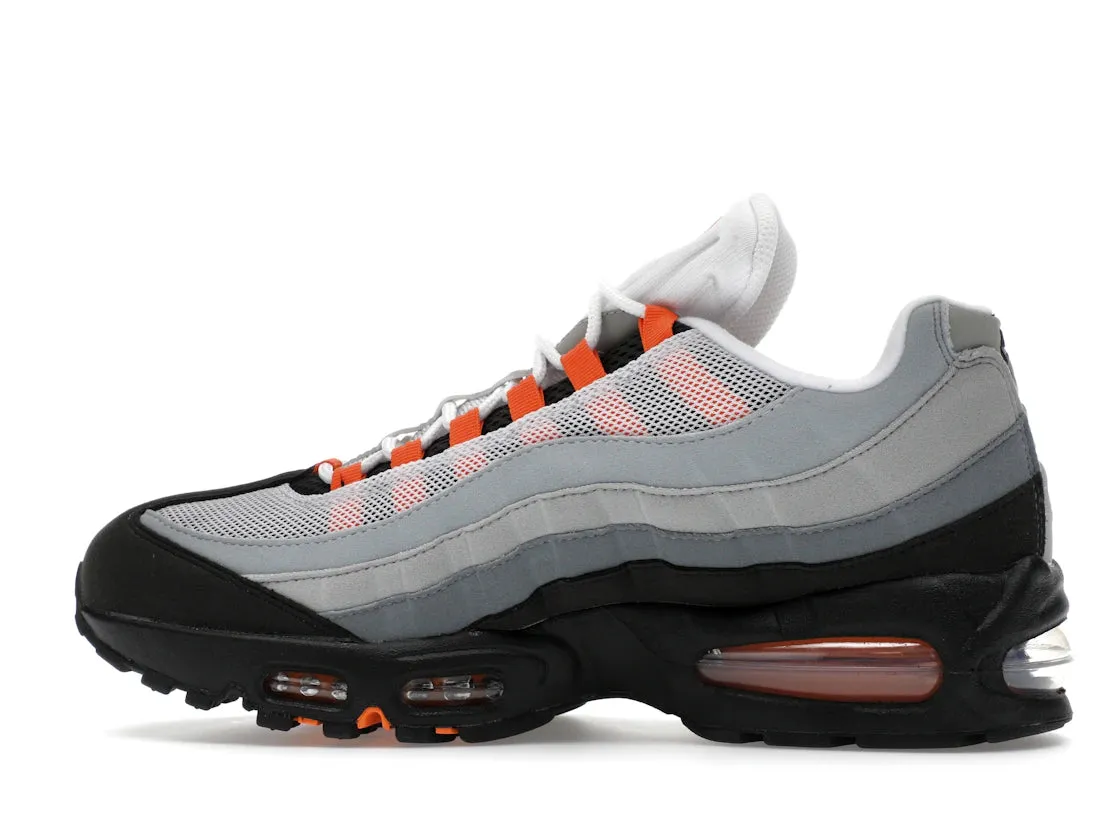 Nike Air Max 95 OG Big Bubble Bright Mandarin (2025) Vegan Friendly Build Temperature Regulating Fabric