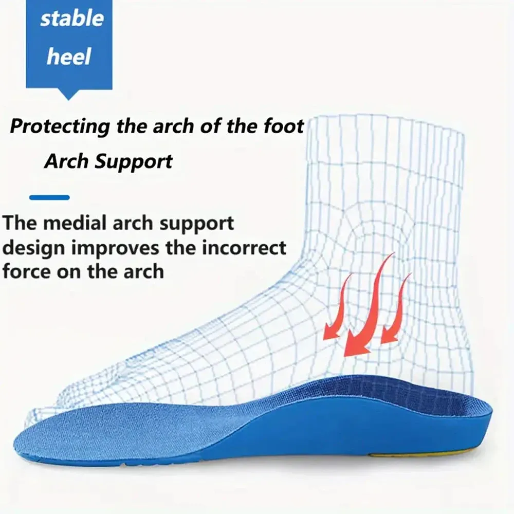Arch Support Orthopedic Insoles for Kids Shoes