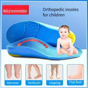 Arch Support Orthopedic Insoles for Kids Shoes