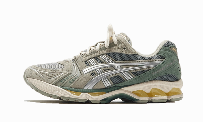 Gel-Kayano 14 Olive Grey supinated foot shoe support enjoyable run