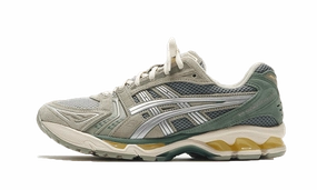 Gel-Kayano 14 Olive Grey hiking running shoes