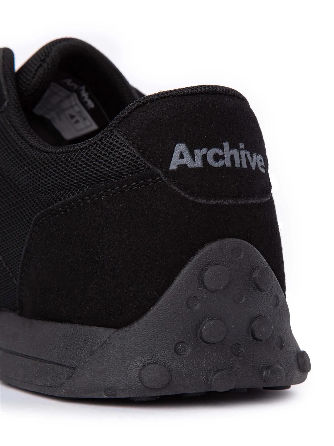 Archive Track Trainers Black