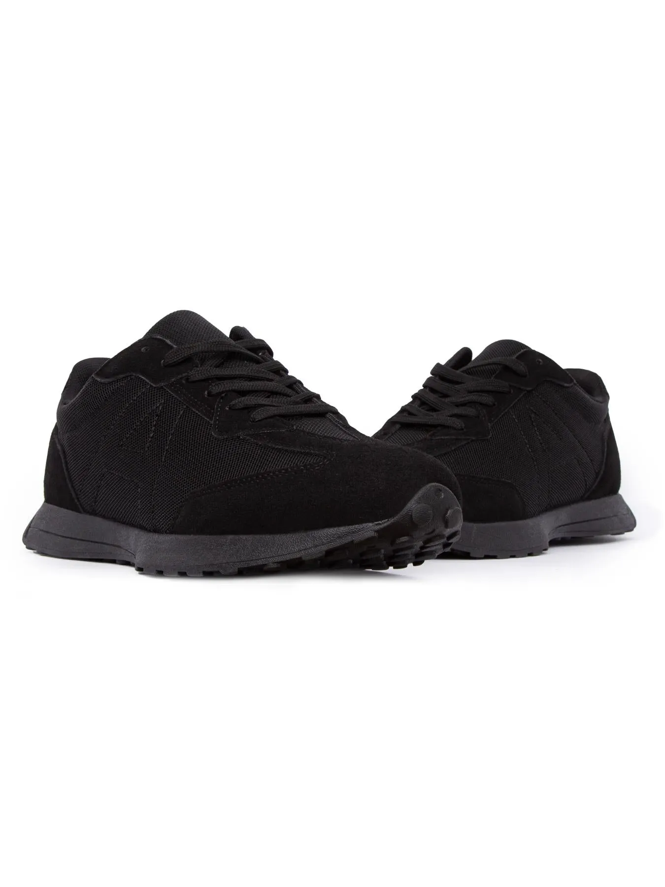 Archive Track Trainers Black