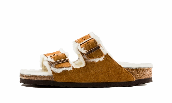 Arizona Shearling Mink Daily Slides Multi Purpose Sandals