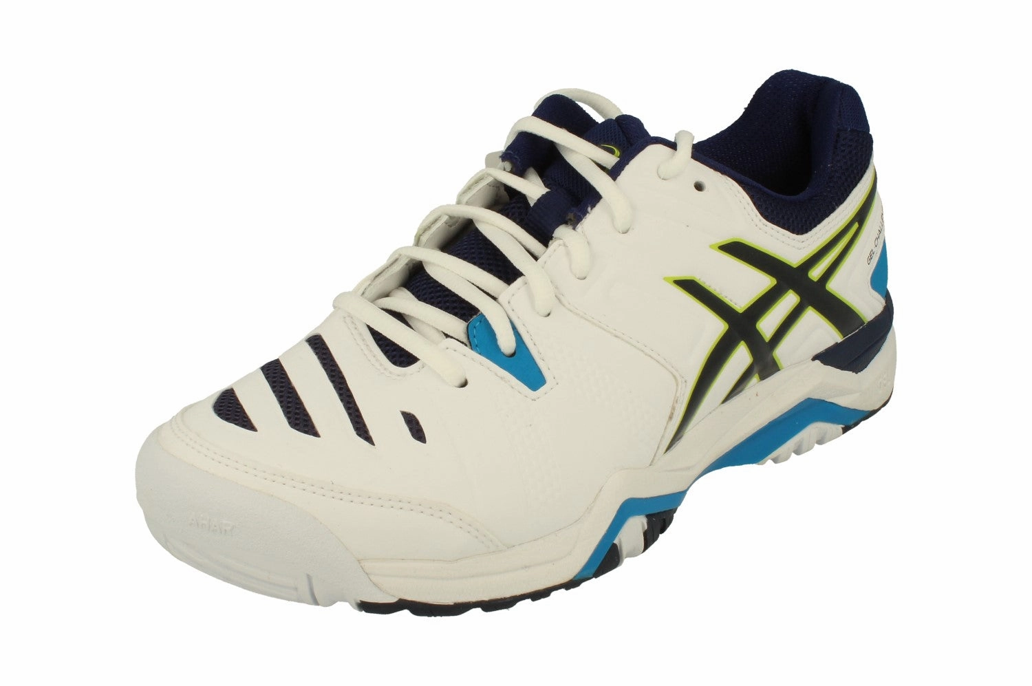 Asics Gel-Challenger 10 Mens Tennis Shoes E504Y 0105 lace - up design adjustable strap shoes