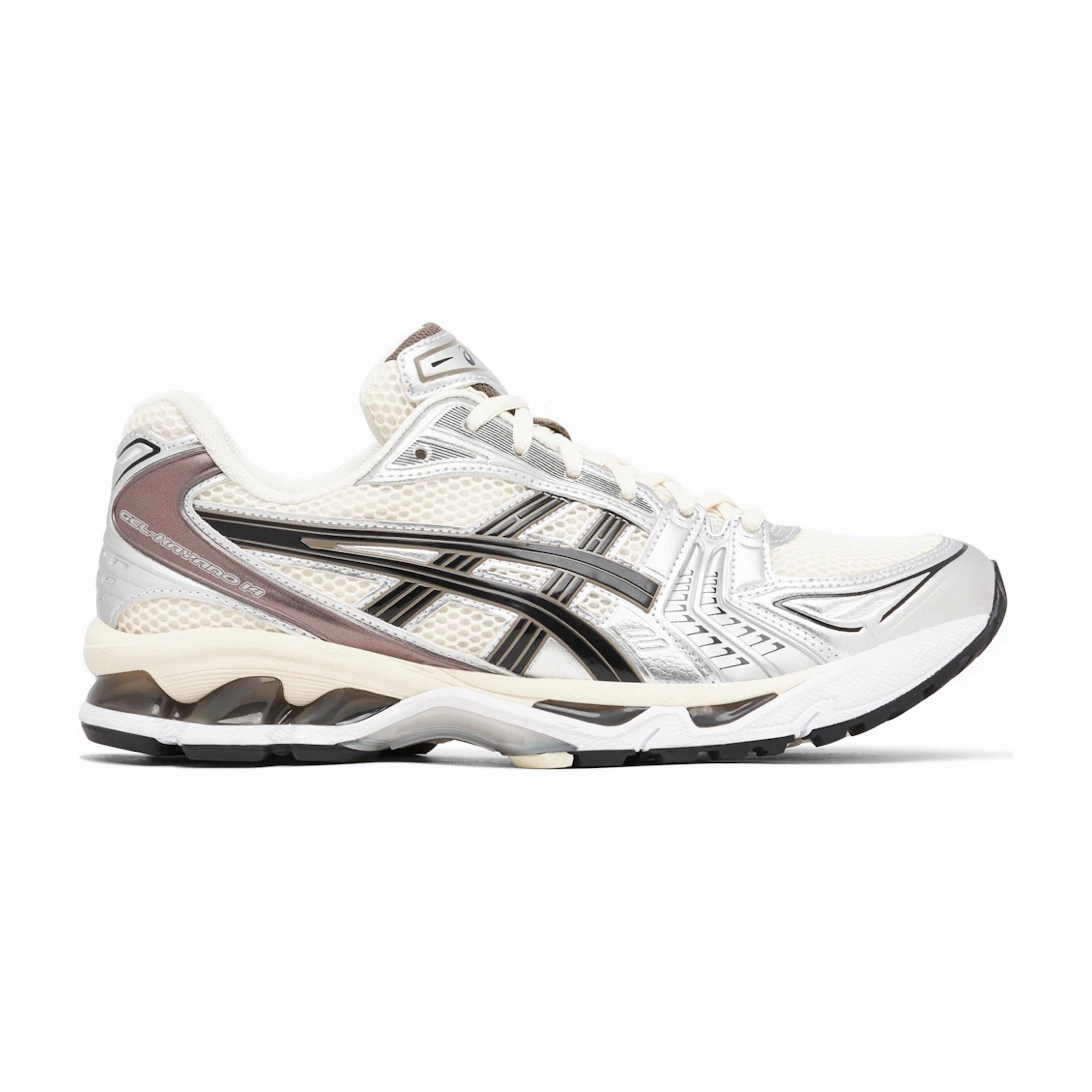 ASICS Gel-Kayano 14 Cream Black Metallic Plum summer shoes soccer player shoes