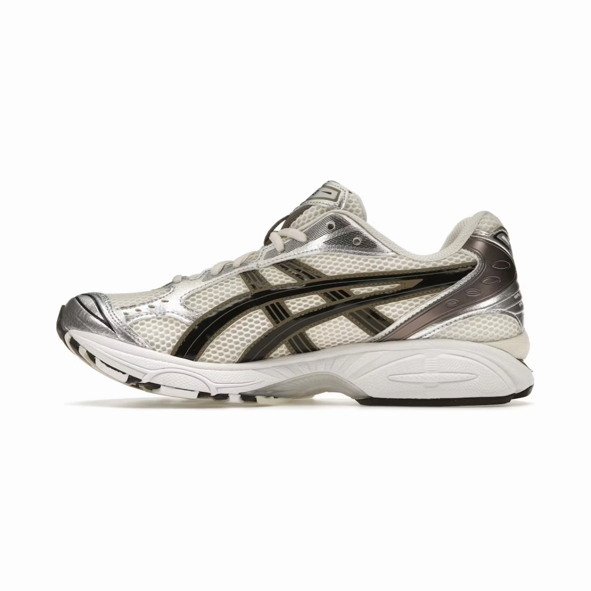 ASICS Gel-Kayano 14 Cream Black Metallic Plum Anti - Fungal adventure shoes
