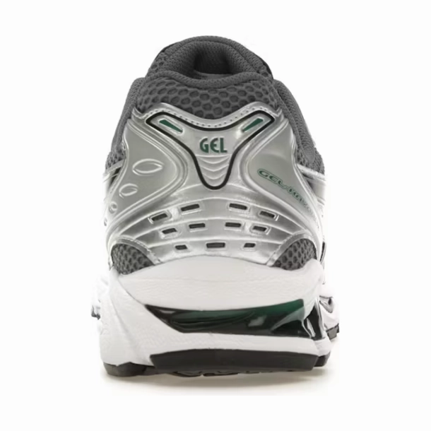 ASICS Gel-Kayano 14 Metropolis Jasper Green post - run recovery