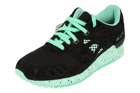 Asics Gel-Lyte III Mens Trainers H6Z0L 9090 durable waterproof shoes Easy - to - Clean