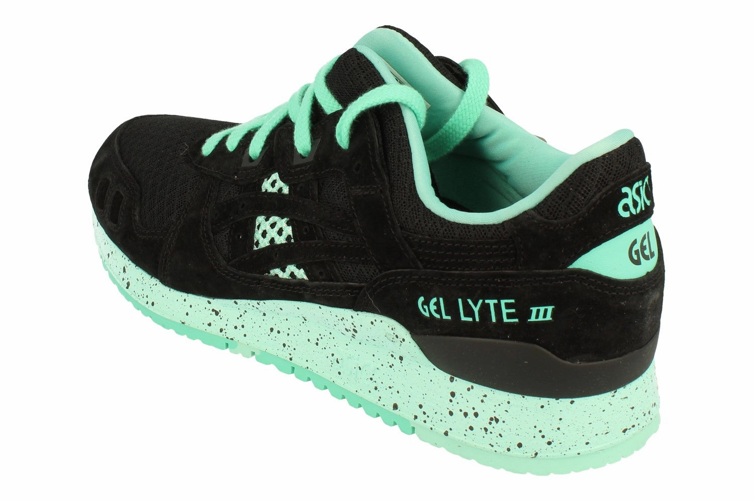 Asics Gel-Lyte III Mens Trainers H6Z0L 9090 stretchy - straps Comfortable fit