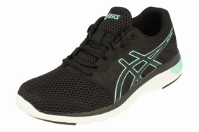 Asics Gel-Moya Womens T891N 9090 running in a community park shoes