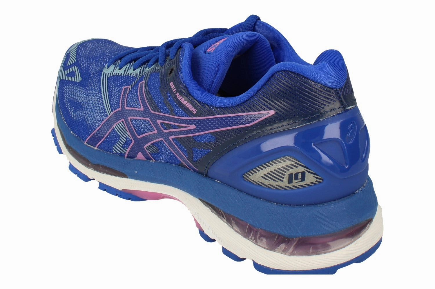 Astounding shock absorption Anti-fungal Asics Gel-Nimbus 19 Womens T750N 4832