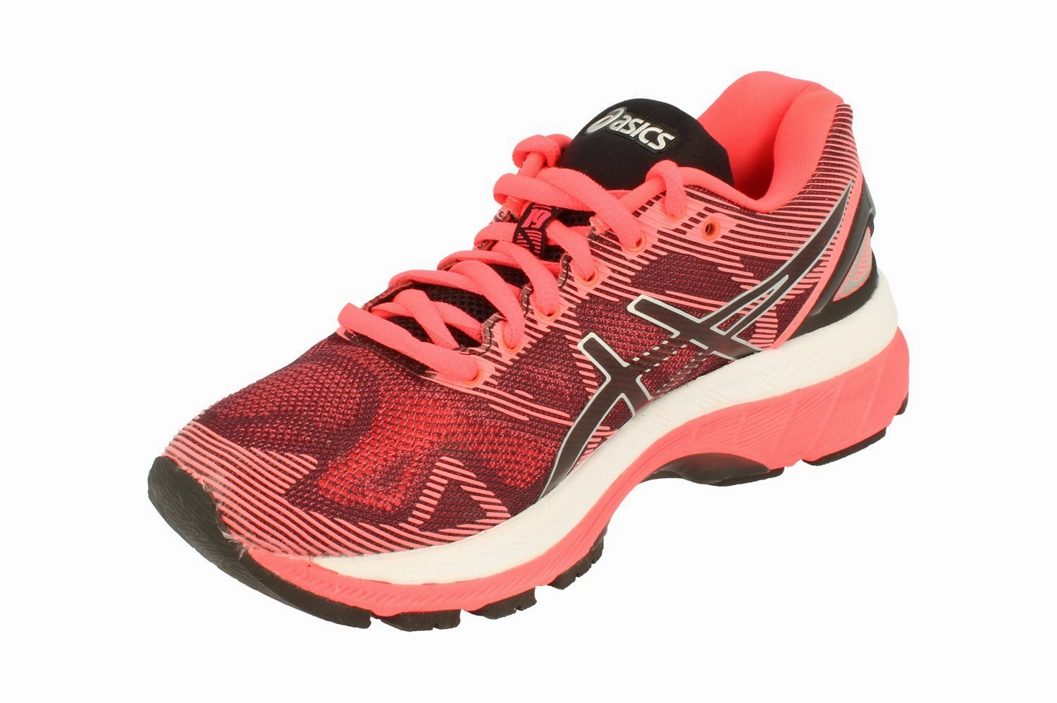 Asics Gel-Nimbus 19 Womens T750N 9093 running for team building triple - jump shoes