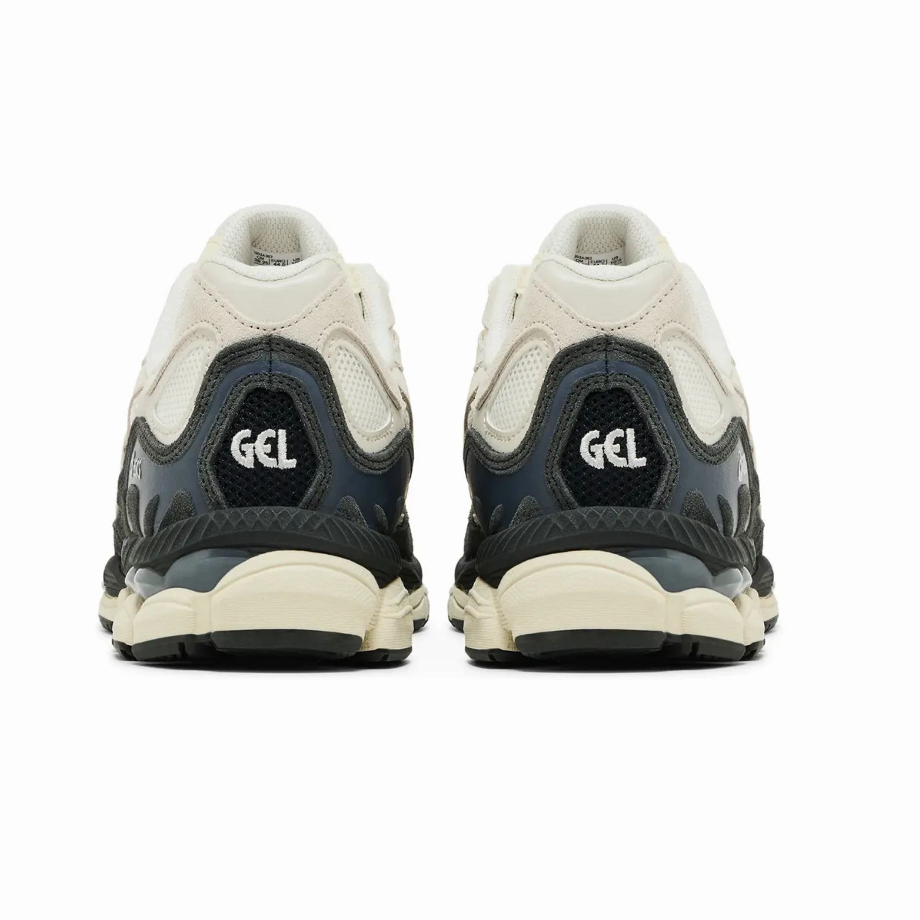 running shoes for athletes ASICS Gel-NYC White Smoke Grey