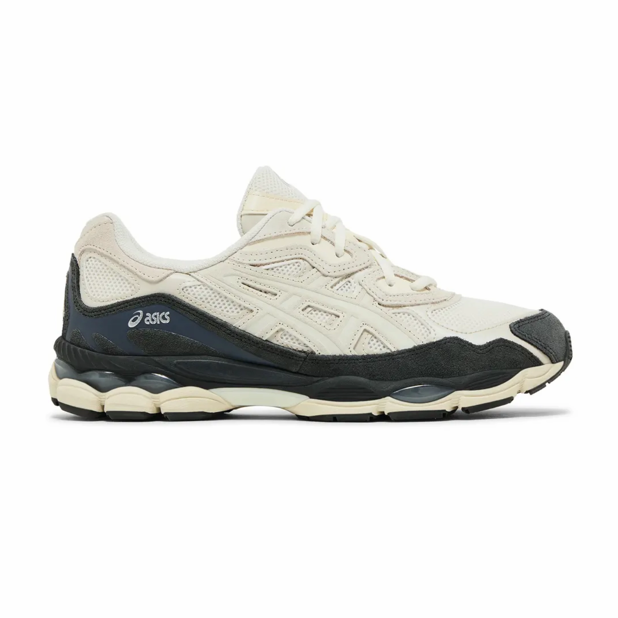 ASICS Gel-NYC White Smoke Grey road - to - trail running shoes