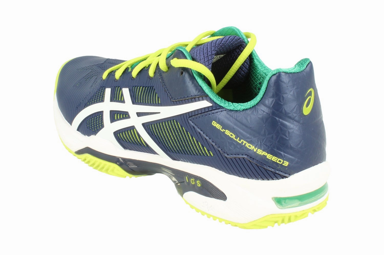 Asics Gel-Solution Speed 2 Clay Mens Tennis Shoes E601N Sneakers Trainers 5001 Running essentials hand - washable