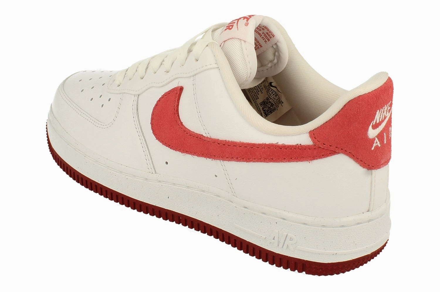 Nike Womens Air Force 1 07 Trainers FQ7626 100 Cardio ground contact