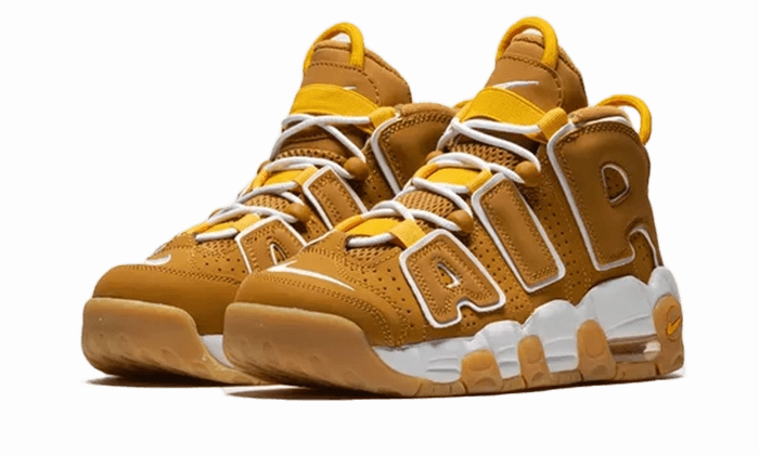 Nike Air More Uptempo Wheat Gum Chic Design