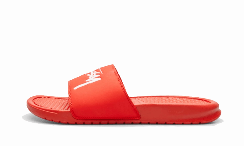 Nike Benassi Stussy Habanero Red Comfort solution Pace Trainer